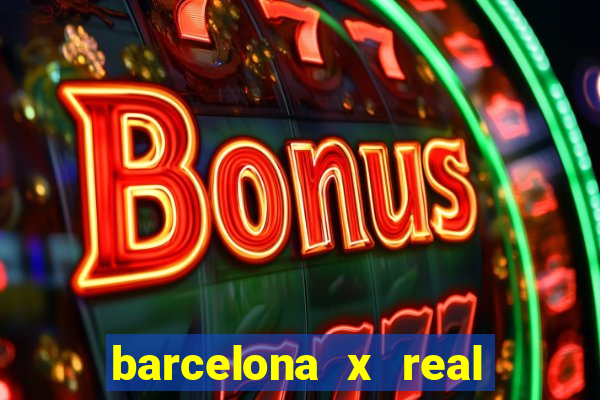 barcelona x real madrid multicanais